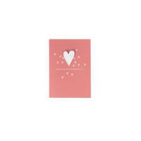 KARTE  - Rot, Basics, Papier (17.9/12.3/0.1cm) - Räder