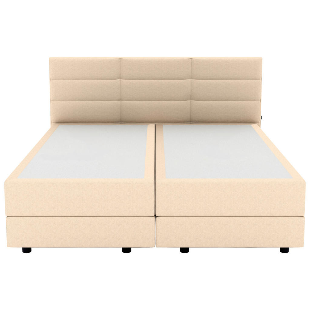 Thumbnail - Musterring Boxspringbett, Beige, Textil, H2, 7-Zonen, Höhe ca. 22 cm, 180x200 cm, Dgm, Über- und Sondergrößen erhältlich...