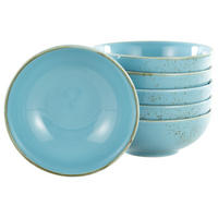 SCHÜSSELSET 6-teilig 16,5 cm  - Blau, Trend, Keramik (16,5cm) - Creatable