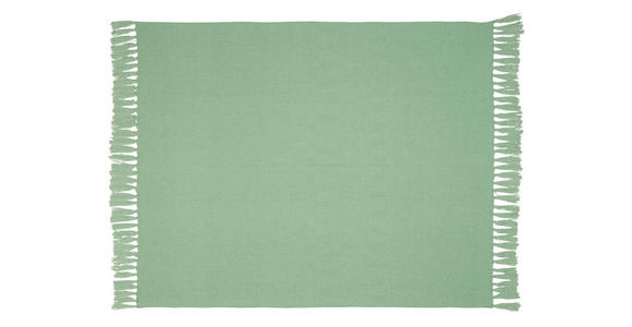 DECKE 127/152 cm - Grün, Basics, Textil (127/152cm) - Novel