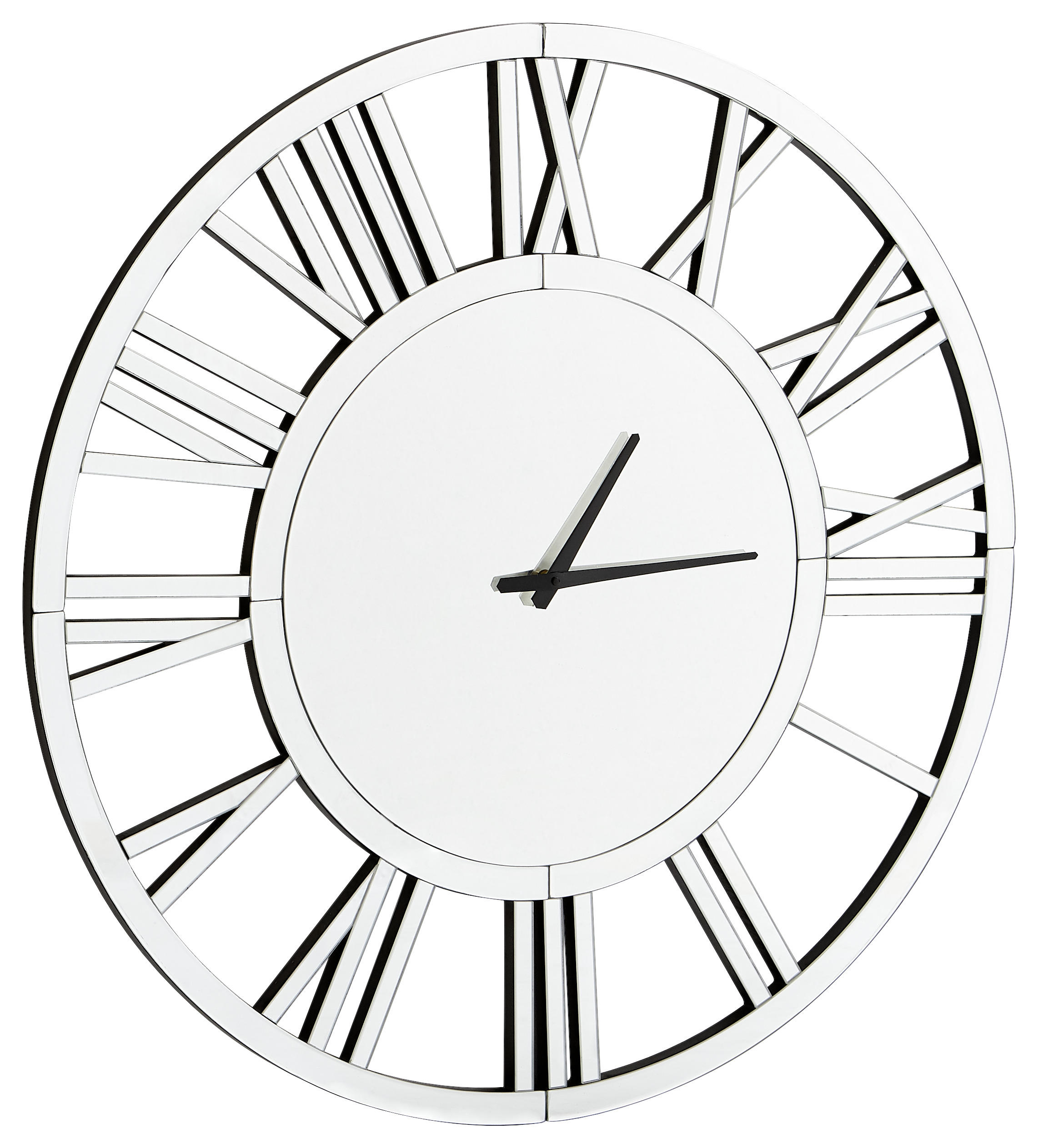 WANDUHR 80 cm   - Lifestyle, Glas/Holzwerkstoff (80cm) - Xora