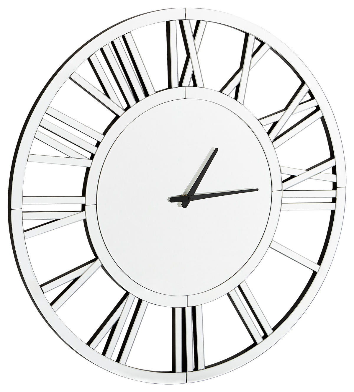 WANDUHR 80 cm   - Lifestyle, Glas/Holzwerkstoff (80cm) - Xora