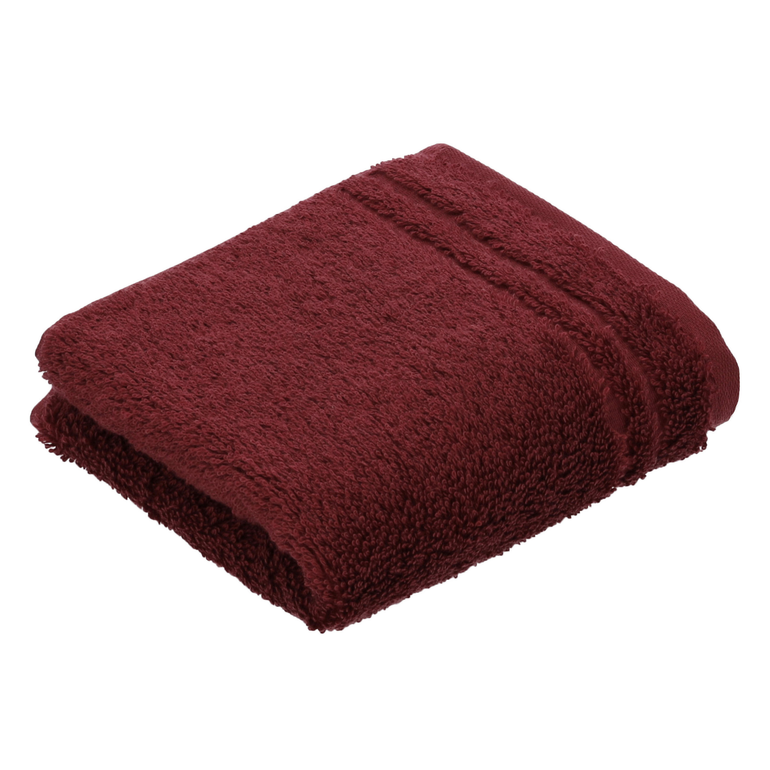 GÄSTETUCH 50/30 cm Vienna Style Supersoft NOS Vossen Wäsche Braun  - Braun, Basics, Textil (50/30cm) - Vossen