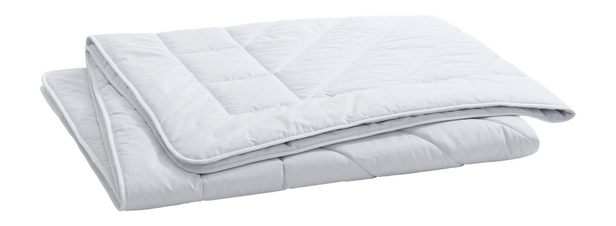 DUVET 160/210 cm CAMEL  - Weiss, Basics, Textil (160/210cm) - Billerbeck