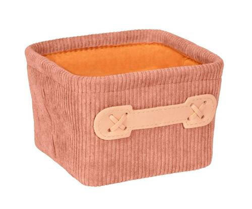 AUFBEWAHRUNGSKÖRBCHEN  - Rosa, Basics, Textil (14/9/14cm) - Wenko