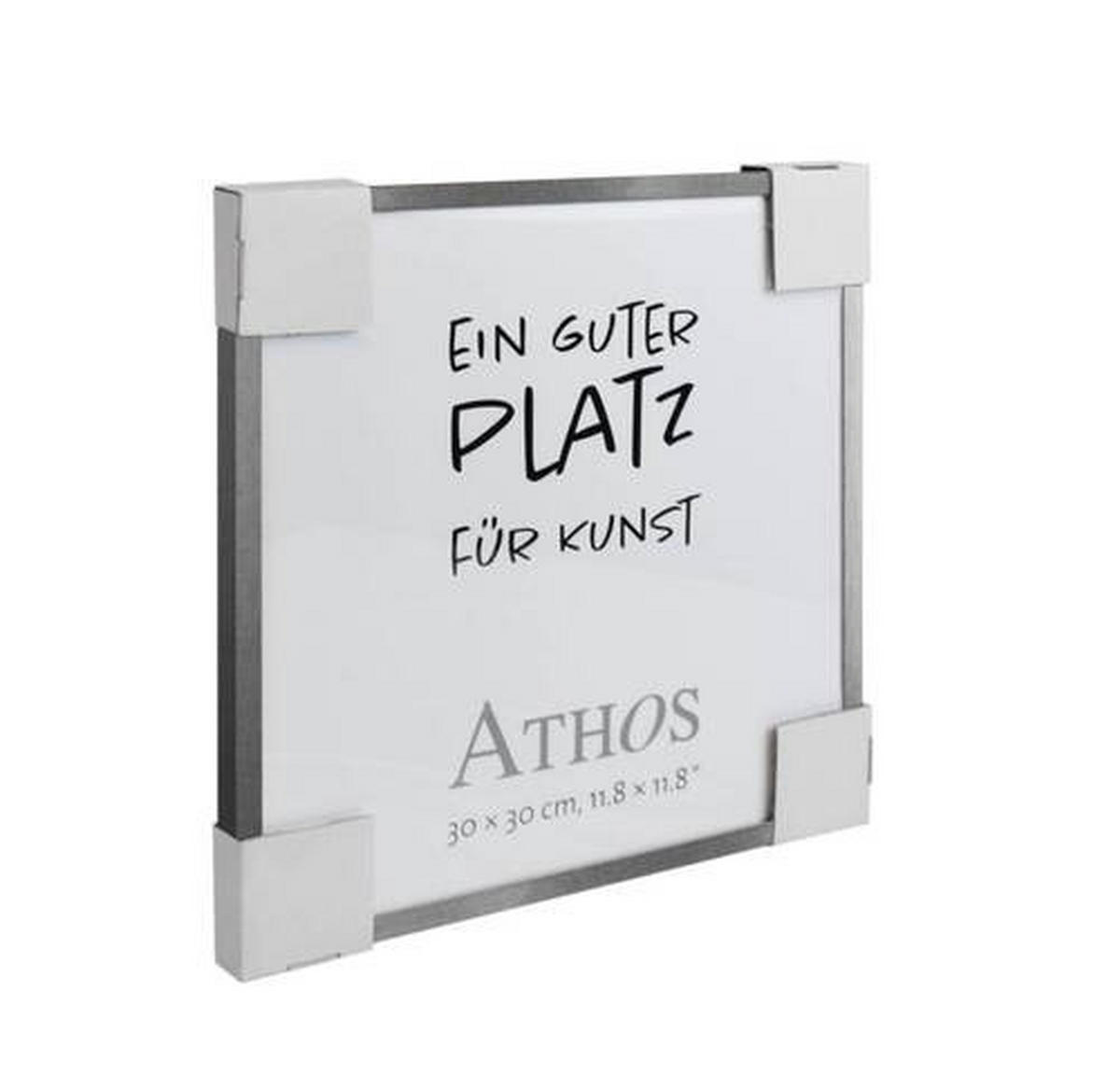 RAHMEN in Bronzefarben  - Bronzefarben, Basics, Glas/Papier (31,5/41,5/1,8cm) - Monee