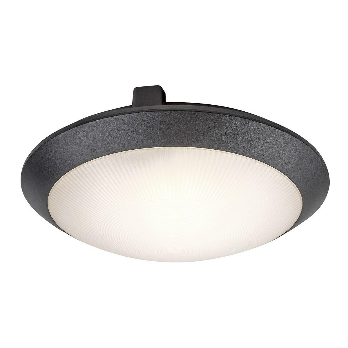 STROPNA SVJETILJKA VANJSKA Welro  - bijela/crna, Basics, plastika (30/10cm)