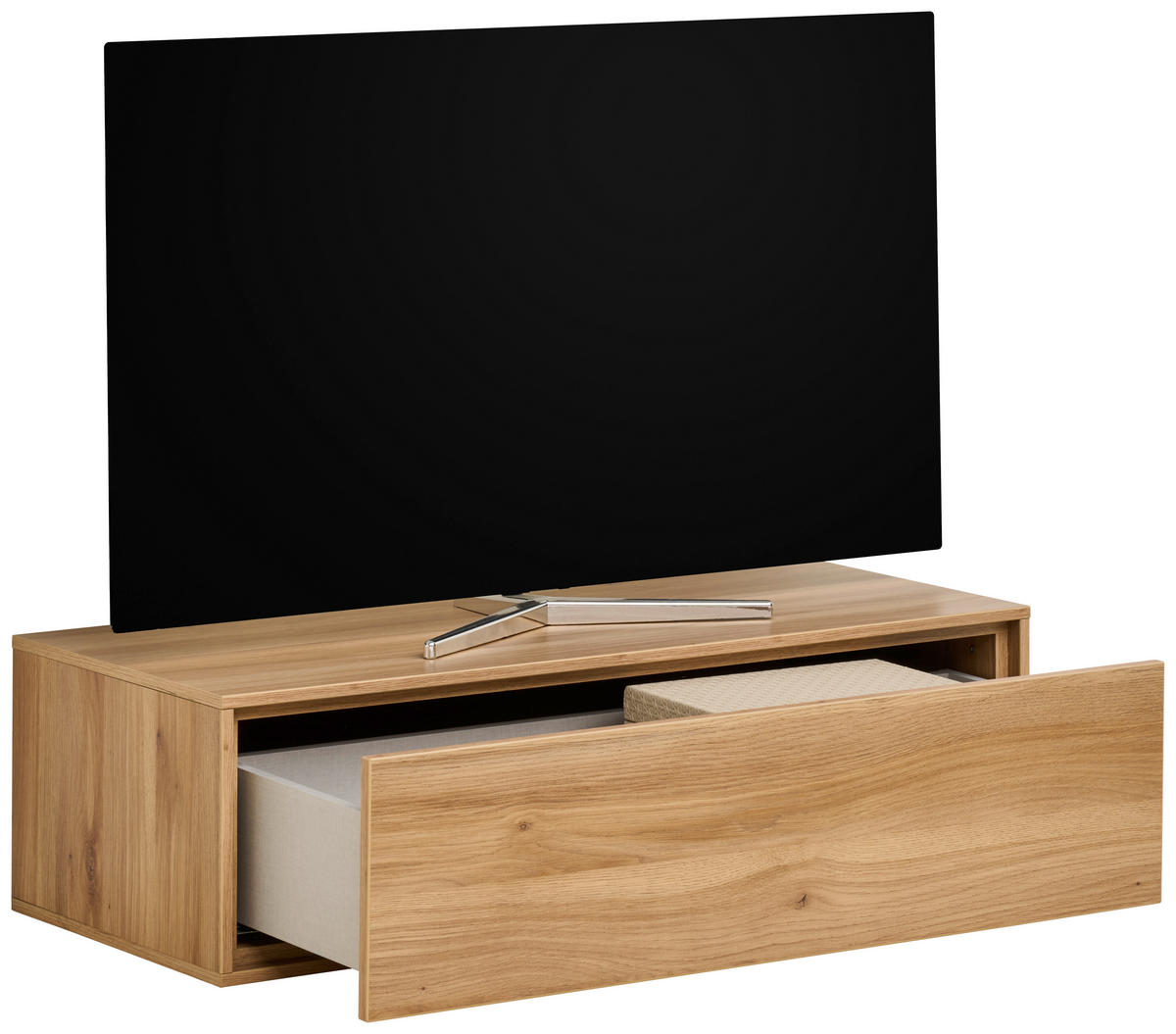 TV-ELEMENT 90,9/26/40 cm Eichefarben  90,9/26/40 cm  - Eichefarben, Design, Holzwerkstoff (90,9/26/40cm) - home24