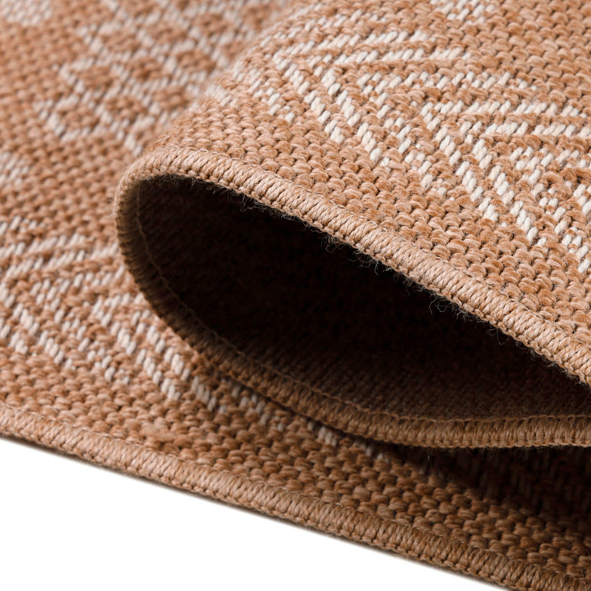 OUTDOORTEPPICH 200/290 cm Dhaka Beige  - Beige, Basics, Textil (200/290cm) - Novel