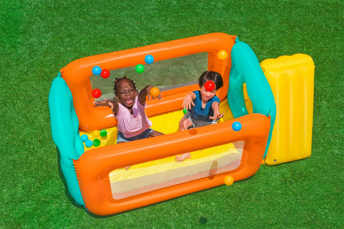 SPIELTUNNEL - Multicolor, Basics, Kunststoff (178/91/70cm) - Bestway