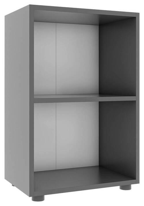 REGAL Anthrazit  - Anthrazit/Schwarz, MODERN, Holzwerkstoff/Kunststoff (49/74/32cm) - MID.YOU