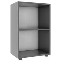 REGAL Anthrazit  - Anthrazit/Schwarz, MODERN, Holzwerkstoff/Kunststoff (49/74/32cm) - MID.YOU