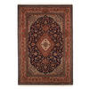 ORIENTTEPPICH 70/140 cm Kashan DK. Blue Dunkelblau  - Dunkelblau, LIFESTYLE, Textil (70/140cm) - Cazaris