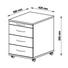 ROLLCONTAINER Grau - Silberfarben/Grau, KONVENTIONELL, Kunststoff (42,8/59/58cm) ROLLCONTAINER Grau - Silberfarben/Grau, KONVENTIONELL, Kunststoff (42,8/59/58cm)