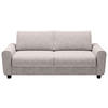 SCHLAFSOFA Webstoff Hellgrau  - Hellgrau/Schwarz, Design, Kunststoff/Textil (203/69-82/99cm) - Welnova