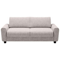 SCHLAFSOFA in Textil Hellgrau  - Hellgrau/Schwarz, Design, Kunststoff/Textil (203/69-82/99cm) - Welnova