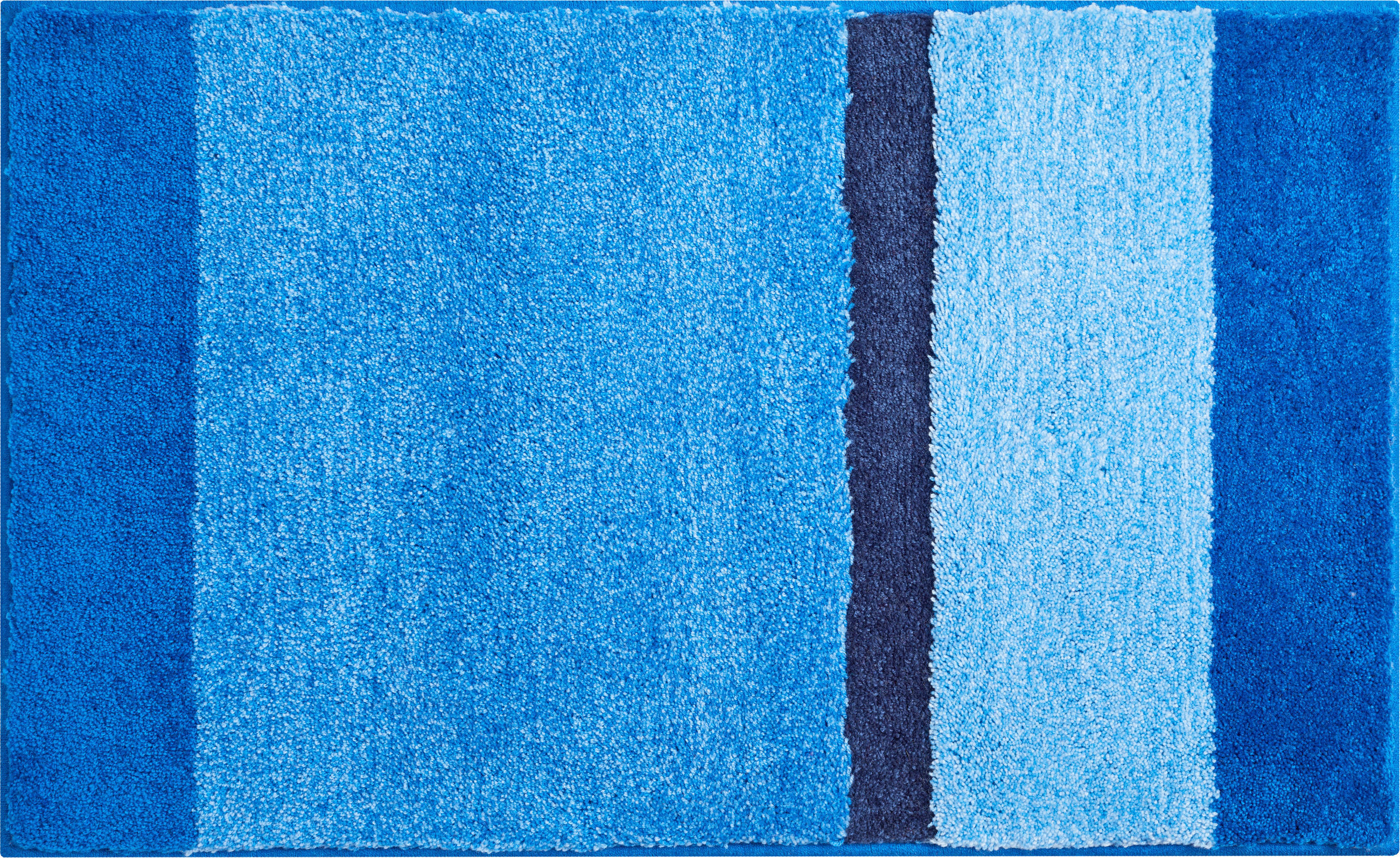 BADTEPPICH Room Blau 60/100 cm  - Blau, Basics, Kunststoff/Textil (60/100cm) - Grund