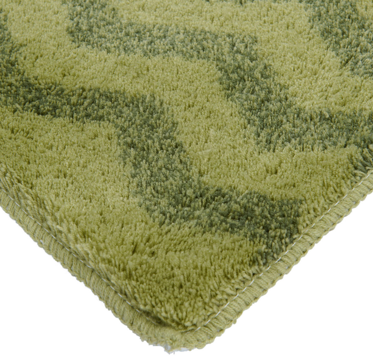 BADTEPPICH Hellgrün  - Hellgrün, Design, Kunststoff/Textil (55/65/2cm) - Kleine Wolke