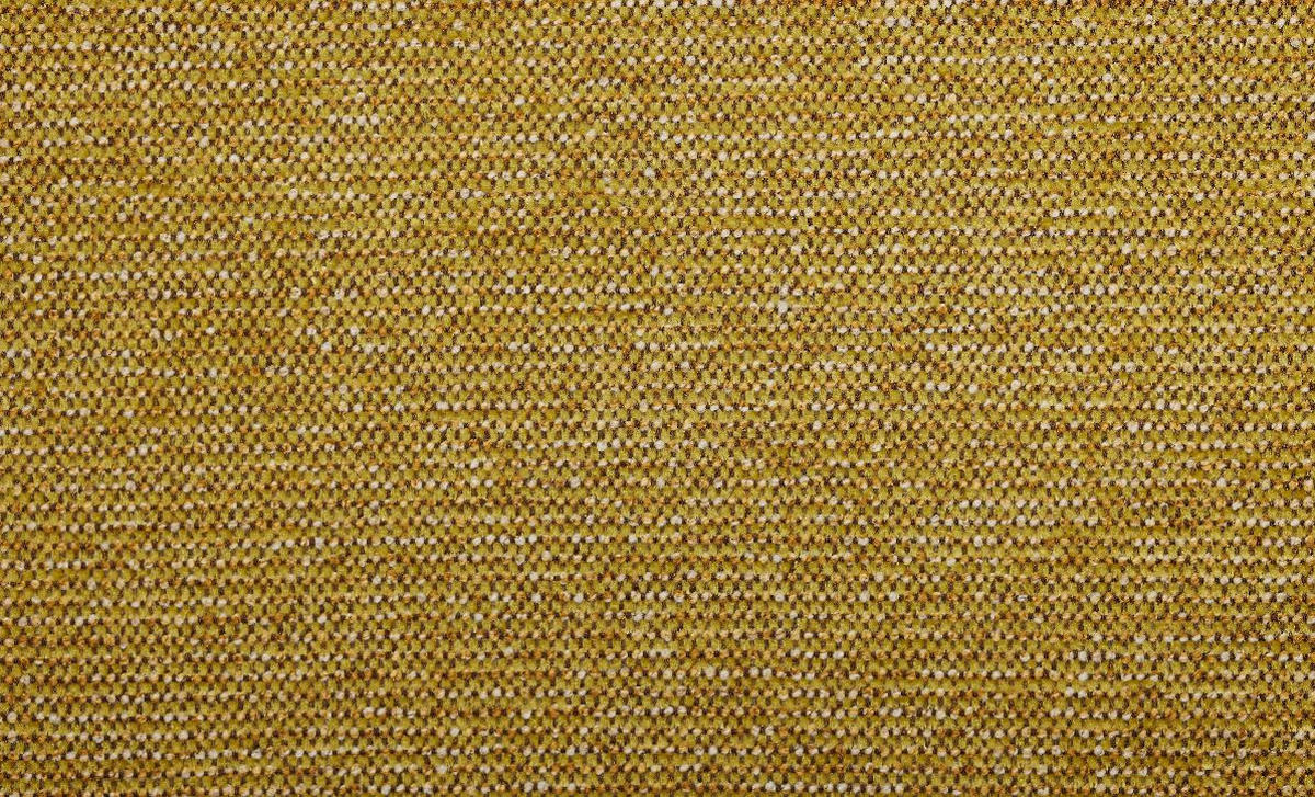 ECKSOFA in Webstoff Dunkelgelb  - Dunkelgelb/Schwarz, Design, Textil/Metall (187/298cm) - Stylife