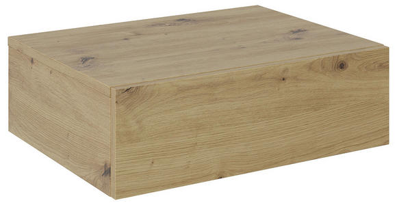 NACHTSCHRANK 50/16/40 cm  - Eiche Artisan, Design, Holzwerkstoff (50/16/40cm) - Hom`in