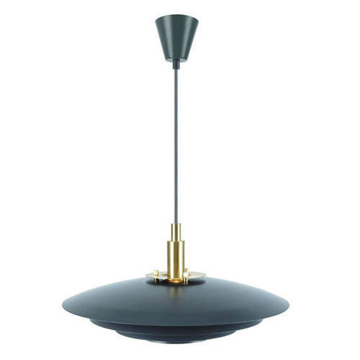 HÄNGELEUCHTE Bretagne 38/18,8 cm   - Anthrazit, Design, Metall (38/18,8cm) - Nordlux