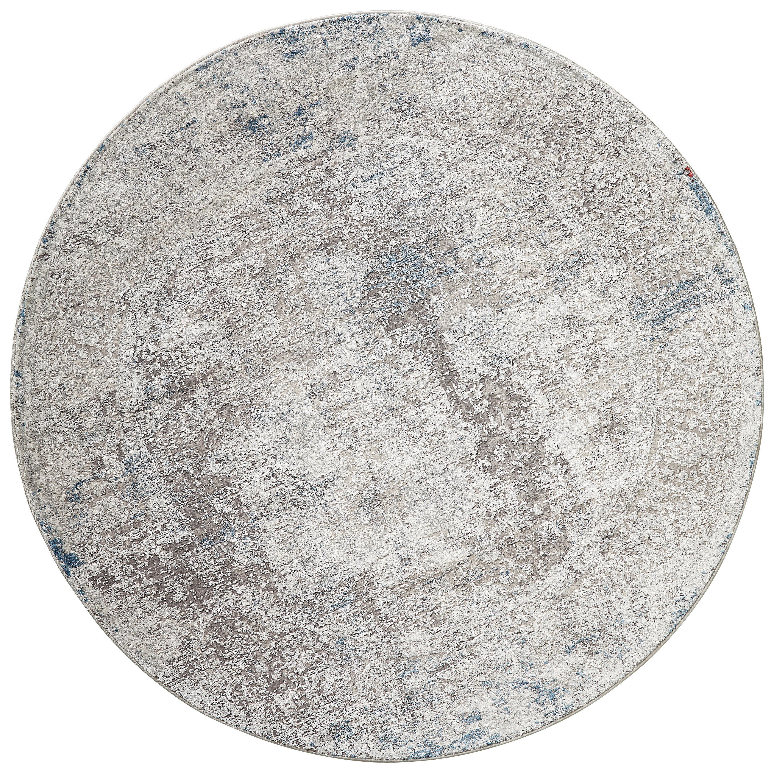 VINTAGE-TEPPICH 160 cm Peresphone blau Blau rund  - Blau, Design, Textil (160cm) - Dieter Knoll