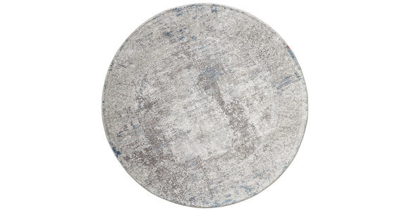 VINTAGE-TEPPICH 160 cm Peresphone blau Blau rund  - Blau, Design, Textil (160cm) - Dieter Knoll