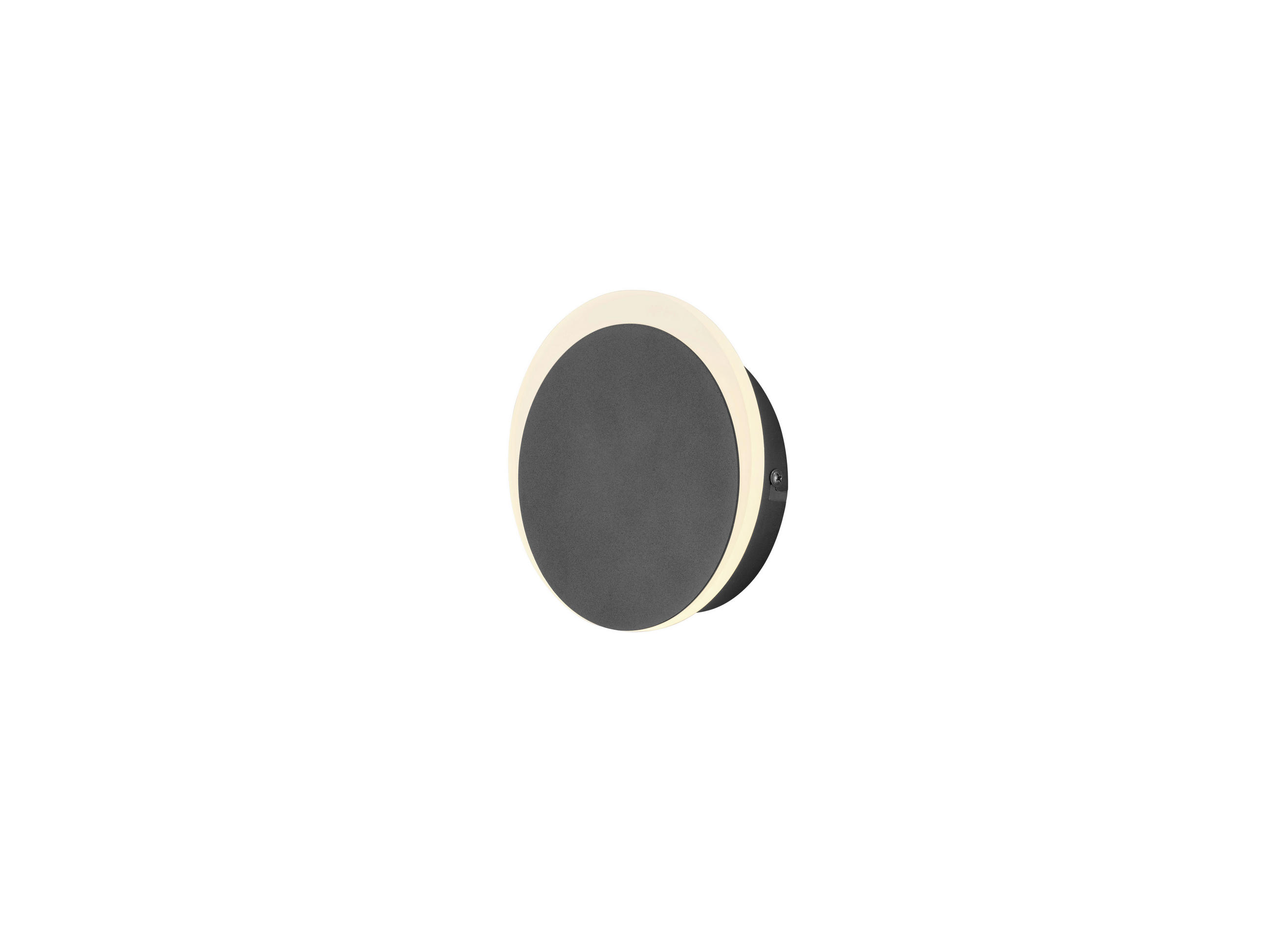 LED-WANDLEUCHTE 15 cm  - Schwarz, Basics, Metall (15cm) - Hell