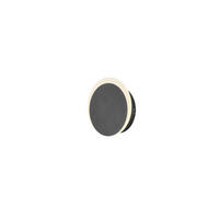 LED-WANDLEUCHTE 15 cm  - Schwarz, Basics, Metall (15cm) - Hell