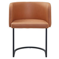 STOL stål  - brun/svart, Design, metall/plast (51/75/60cm) - Johann Jakob