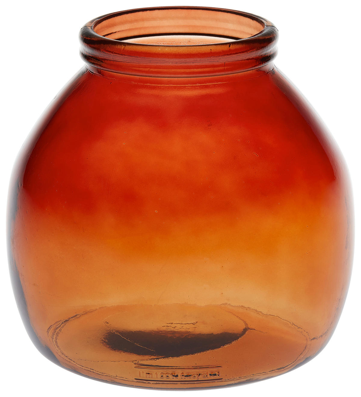 VASE  - Akaziefarben, KONVENTIONELL, Glas (21,00/21,00/20,00cm)
