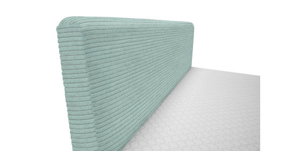 BOXBETT 180/200 cm in Mintgrün - Schwarz/Mintgrün, Design, Holz/Holzwerkstoff (180/200cm) - Xora