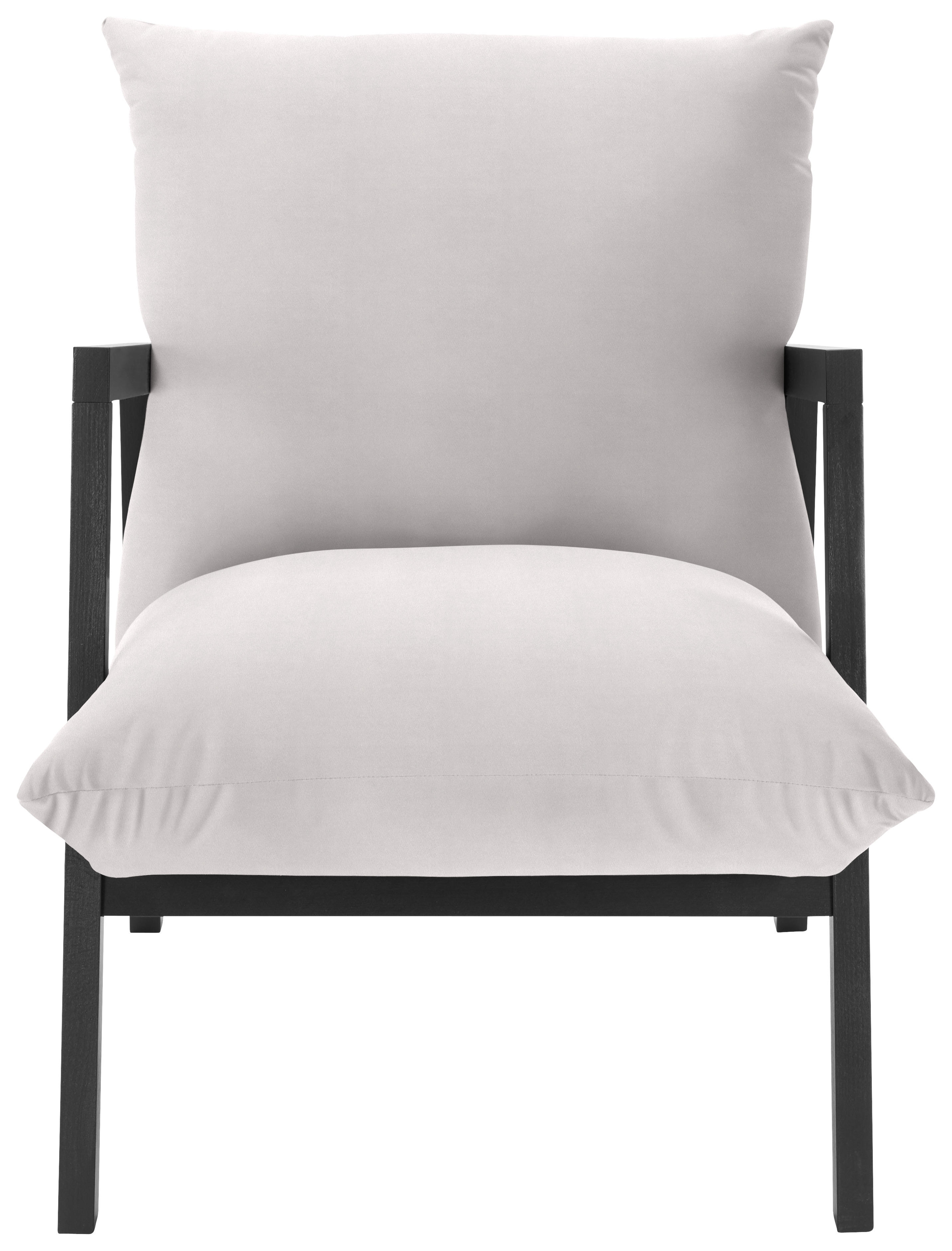 FOTOLIU in textil gri deschis  - culoare lemn wenge/gri deschis, Design, lemn/textil (63/76/80cm) - Carryhome