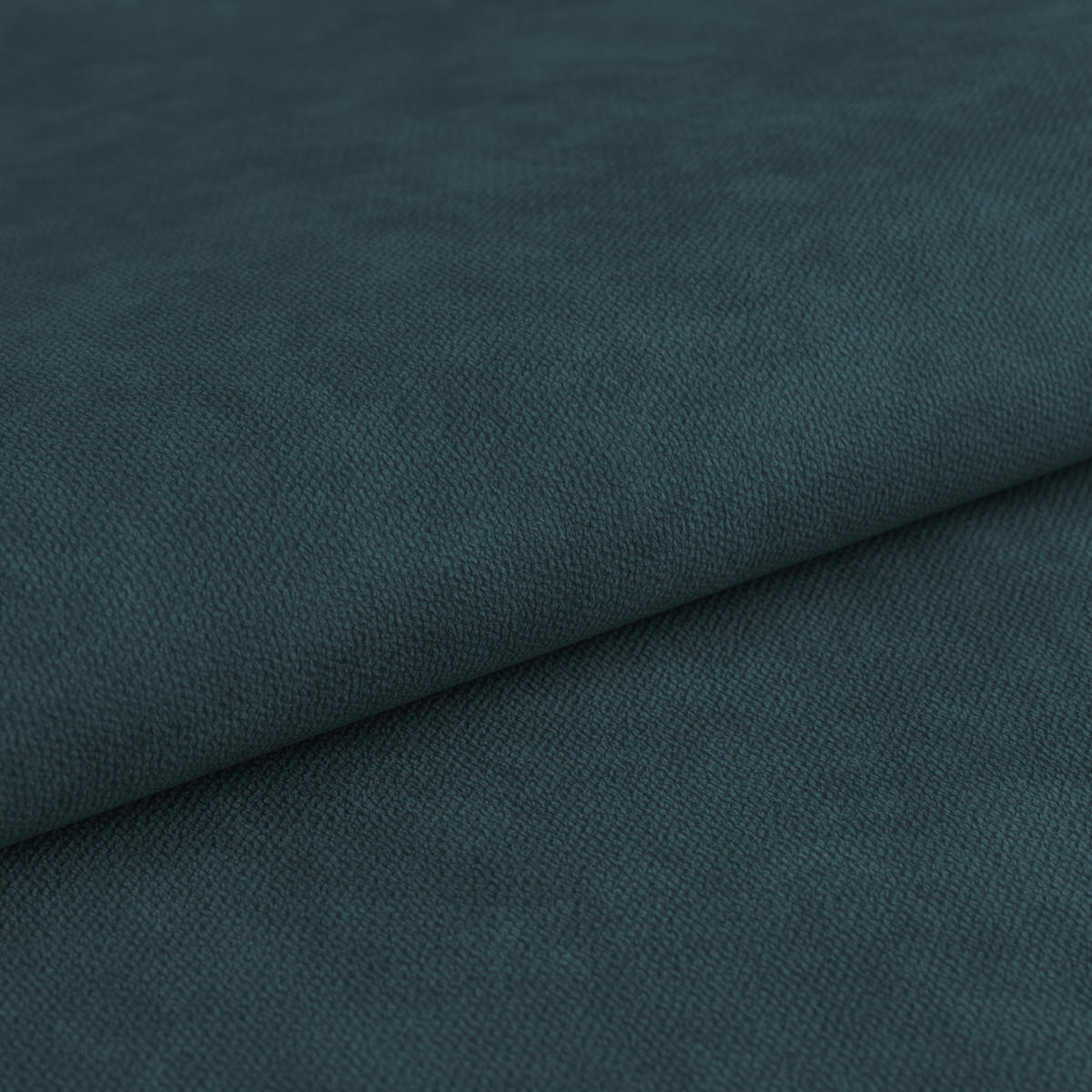 WOHNLANDSCHAFT Blau Mikrofaser  - Blau/Schwarz, MODERN, Kunststoff/Textil (155/305/178cm) - P & B