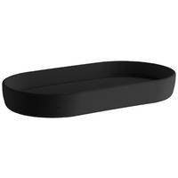 SEIFENSCHALE Schwarz  - Schwarz, Basics, Kunststoff (12/5,5/9,2cm)