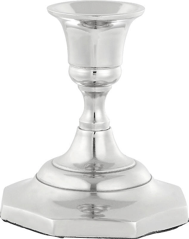 GYERTYATARTÓ - ezüst, Design, fém (8/7,5cm) - Ambia Home
