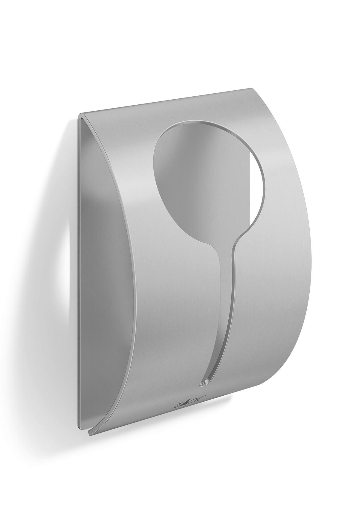 HANDTUCHKLEMME - Edelstahlfarben, Basics, Metall (5,0/7,4/2,7cm) - Zack