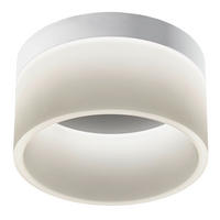 LED-DECKENLEUCHTE 20/11 cm   - Weiß, Design, Metall (20/11cm) - Helestra