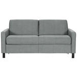 SCHLAFSOFA  in Webstoff Grau  - Schwarz/Grau, Design, Holz/Textil (184/92/102cm) - Venda