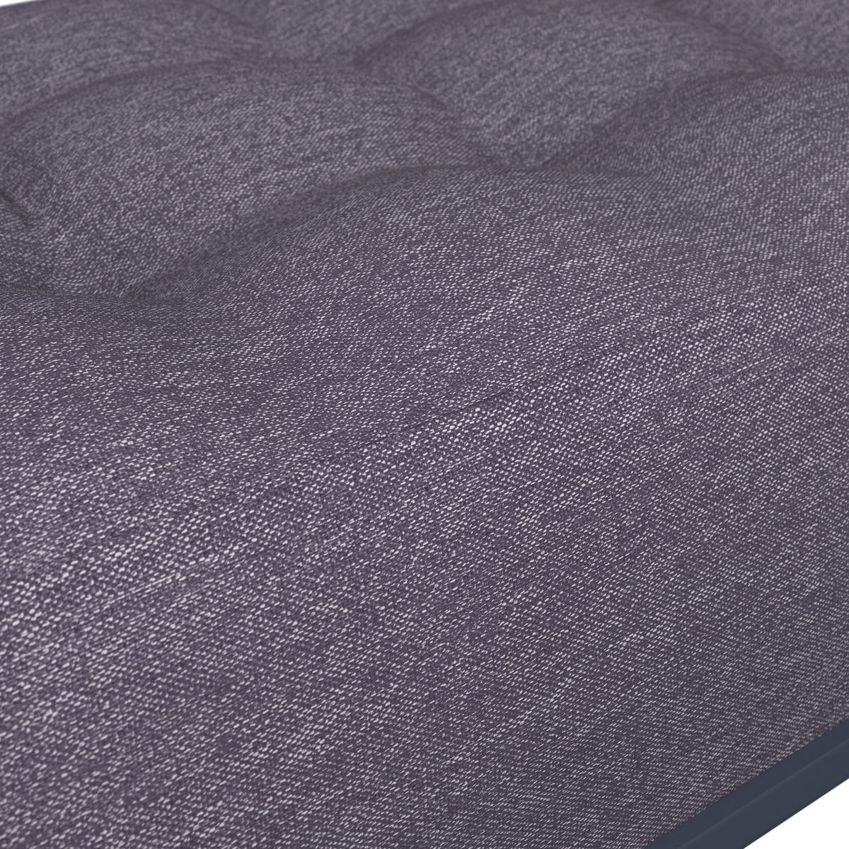 ZÁHRADNÉ LEŽADLO kov, textil - biela/tmavosivá, Modern, kov/textil (200/31/75cm) - Ambia Garden