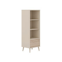AUFBEWAHRUNGSREGAL - Eichefarben/Beige, Basics, Holzwerkstoff/Kunststoff (48,40/139,2/41,1cm) - Paidi