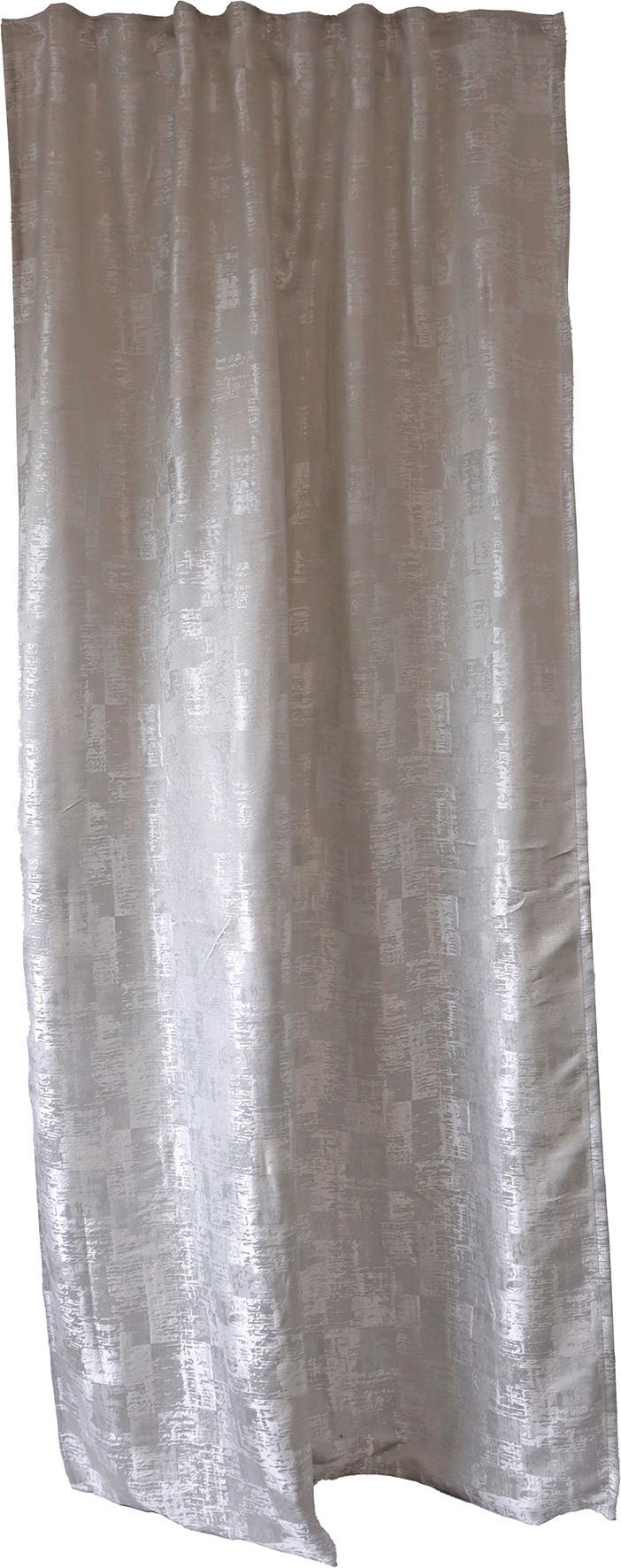 FERTIGVORHANG  halbtransparent   140/245 cm  - Grau, Basics, Textil (140/245cm)