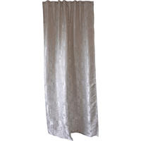 FERTIGVORHANG  halbtransparent   140/245 cm  - Grau, Basics, Textil (140/245cm)