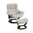 Sesselset Mayfair S Echtleder Hocker, Relaxfunktion - Wengefarben/Hellgrau, Design, Leder/Holz (75/100/73cm) - Stressless Sesselset Mayfair S Echtleder Hocker, Relaxfunktion - Wengefarben/Hellgrau, Design, Leder/Holz (75/100/73cm) - Stressless