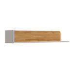 WANDBOARD COOL Holz, Holzwerkstoff Eiche massiv Grau, Eichefarben  - Eichefarben/Grau, KONVENTIONELL, Holz/Holzwerkstoff (80/20/24cm) - Cantus