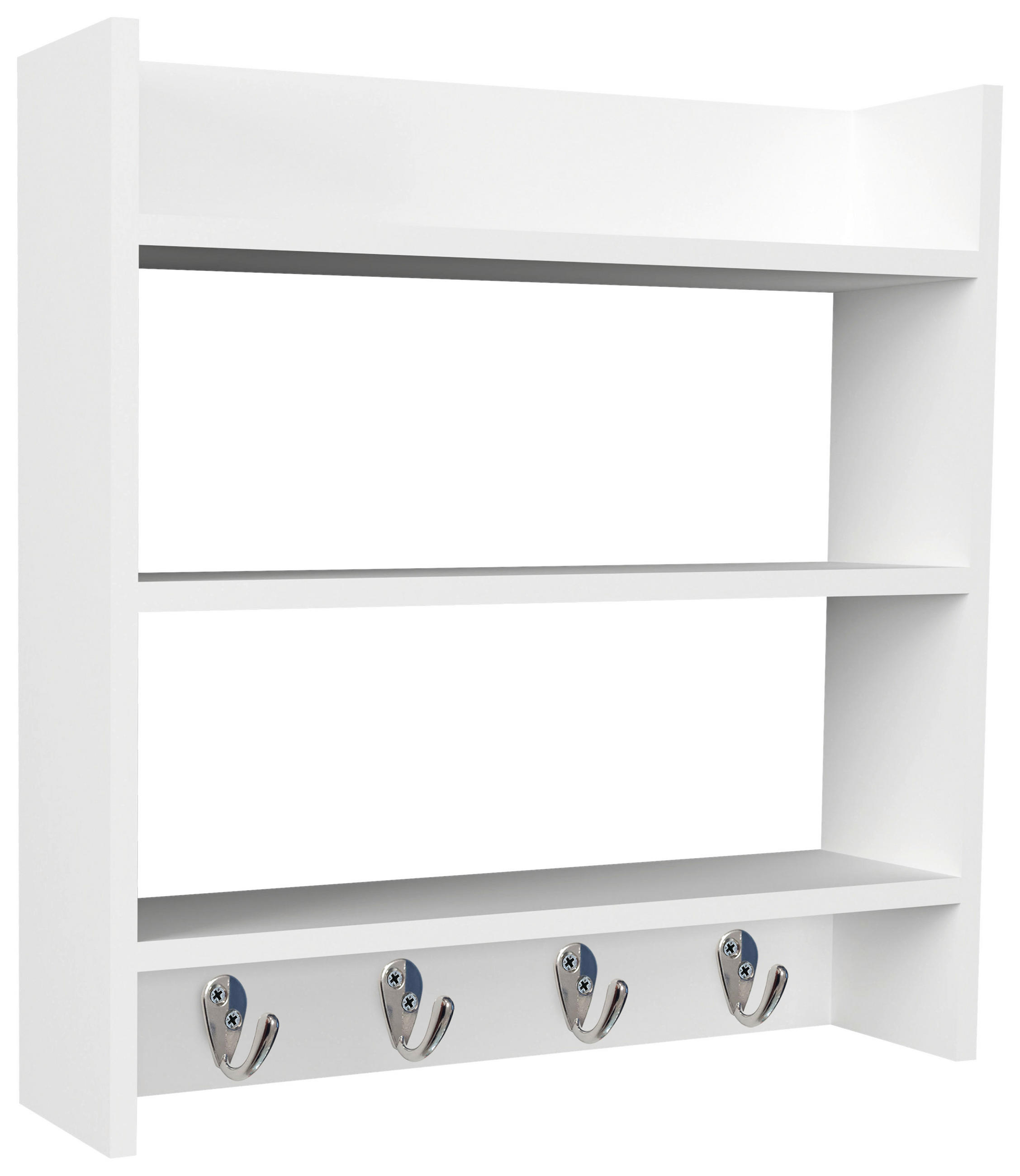 GEWÜRZREGAL - Weiß, Design, Holzwerkstoff (60/60/15cm) - MID.YOU