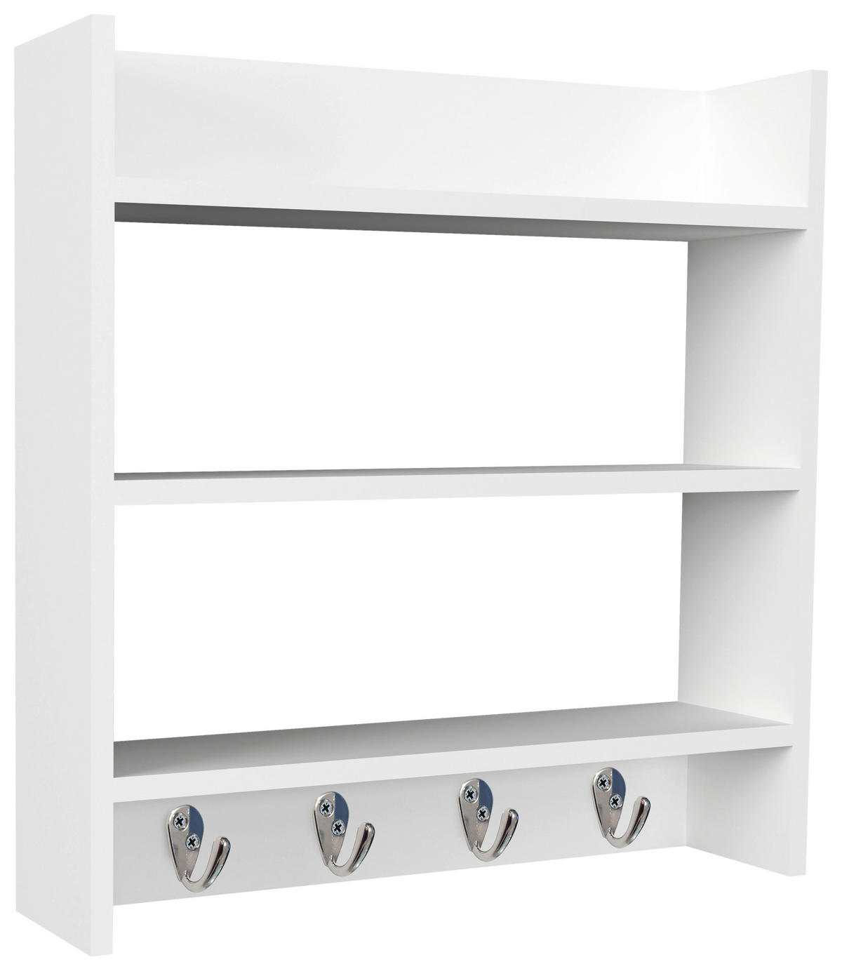 GEWÜRZREGAL - Weiß, Design, Holzwerkstoff (60/60/15cm) - MID.YOU