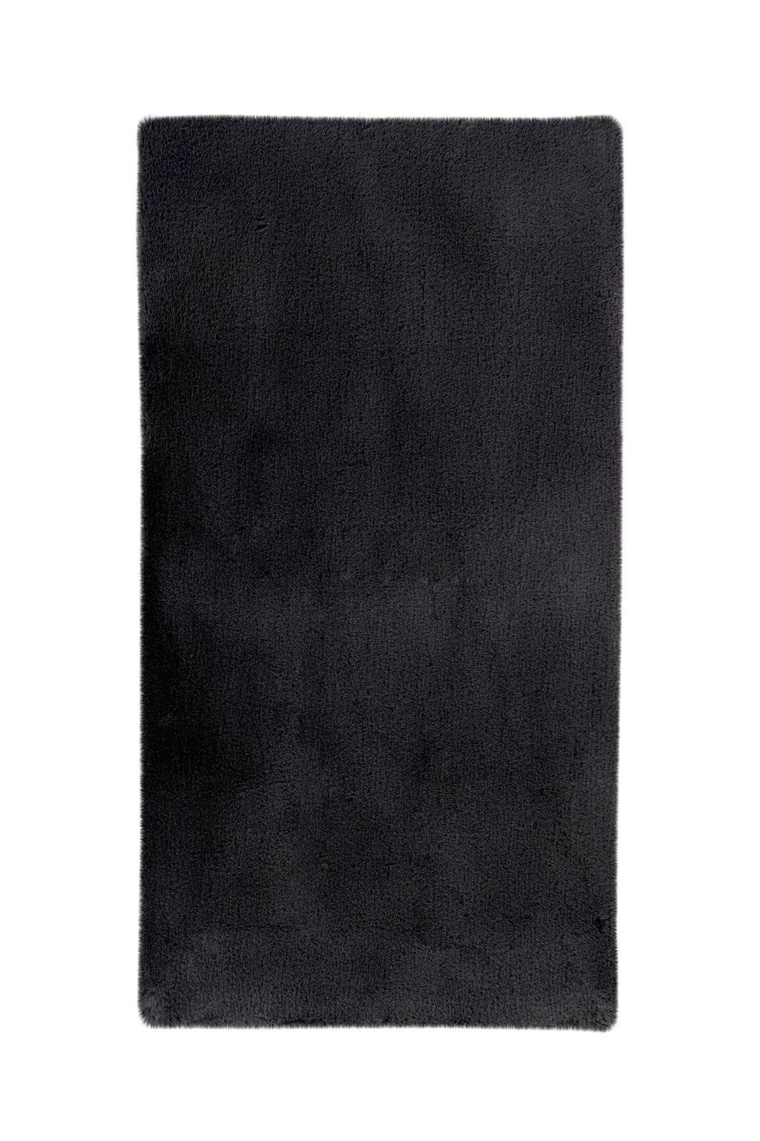 HOCHFLORTEPPICH 70/130 cm Rabbit Light 125 Dunkelgrau  - Dunkelgrau, Konventionell, Kunststoff/Textil (70/130cm)