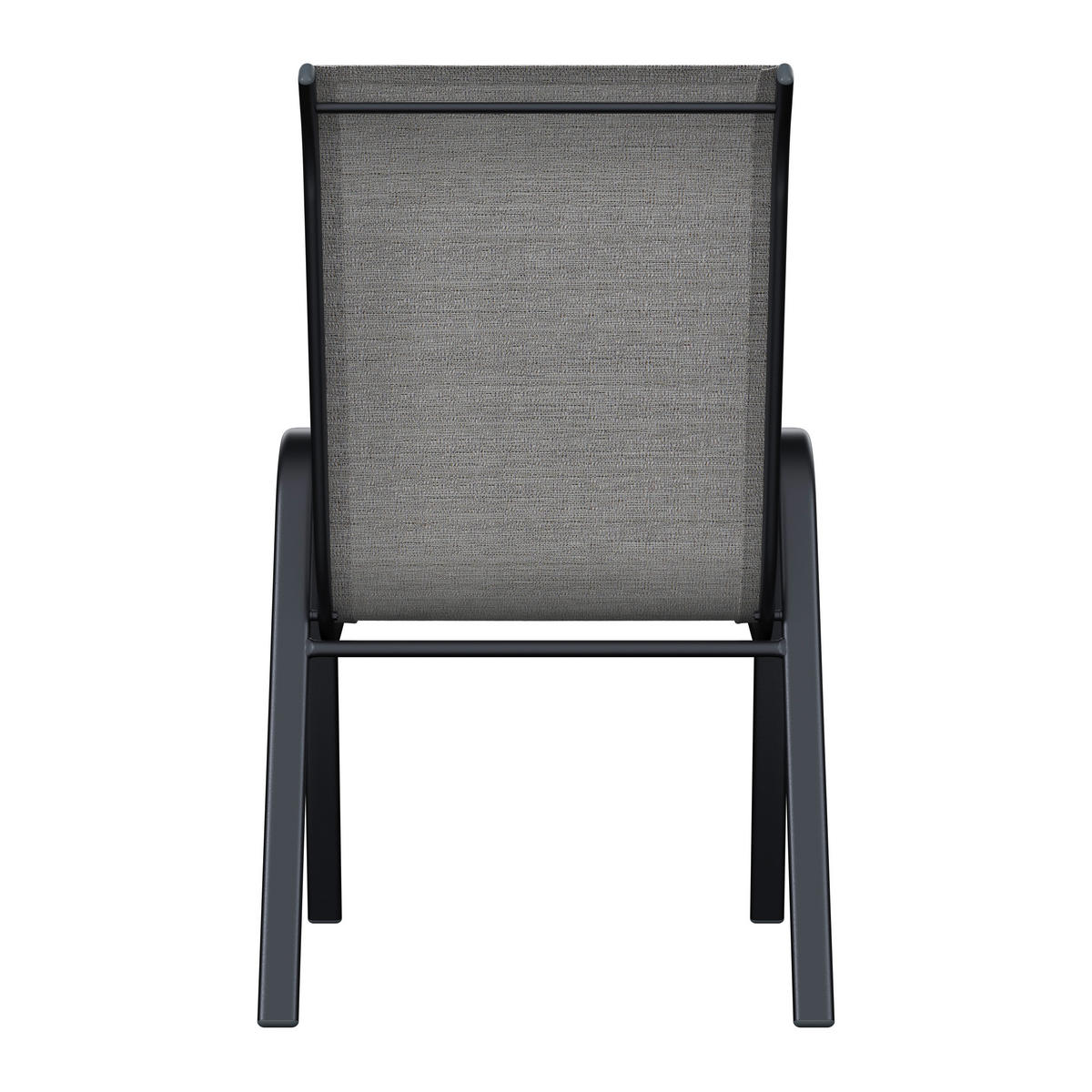 STAPELSTUHL in Metall, Textil Anthrazit, Grau  - Anthrazit/Grau, Basics, Textil/Metall (54/72/90cm) - Xora