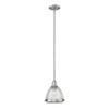 HÄNGELEUCHTE 24.8/46.6 cm    - Nickelfarben, Konventionell, Glas/Metall (24.8/46.6cm) - Elstead Lighting